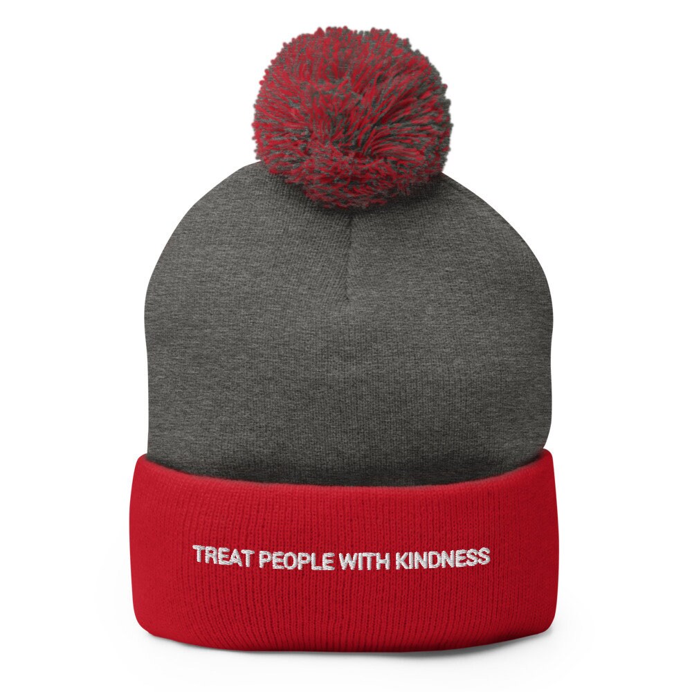 Treat People With Kindness Pom-pom 