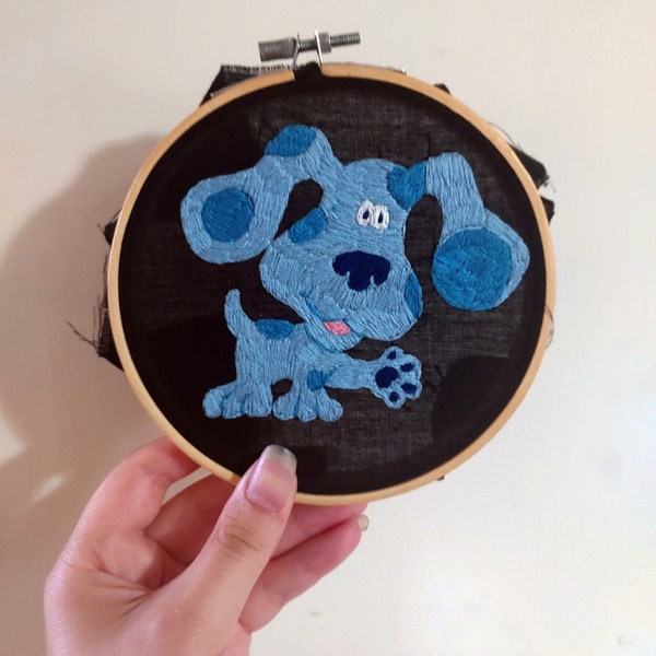 Handmade Unofficial Embroidery for Children Show Characters and Custom Baby Pillows