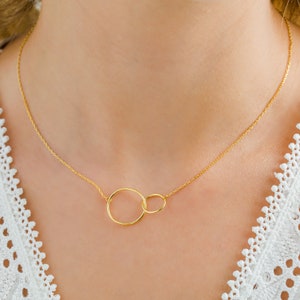 Colar Unity para mamãe * Colar Family Link * Colar Forever Together * Colar mamãe e filha * Prata esterlina