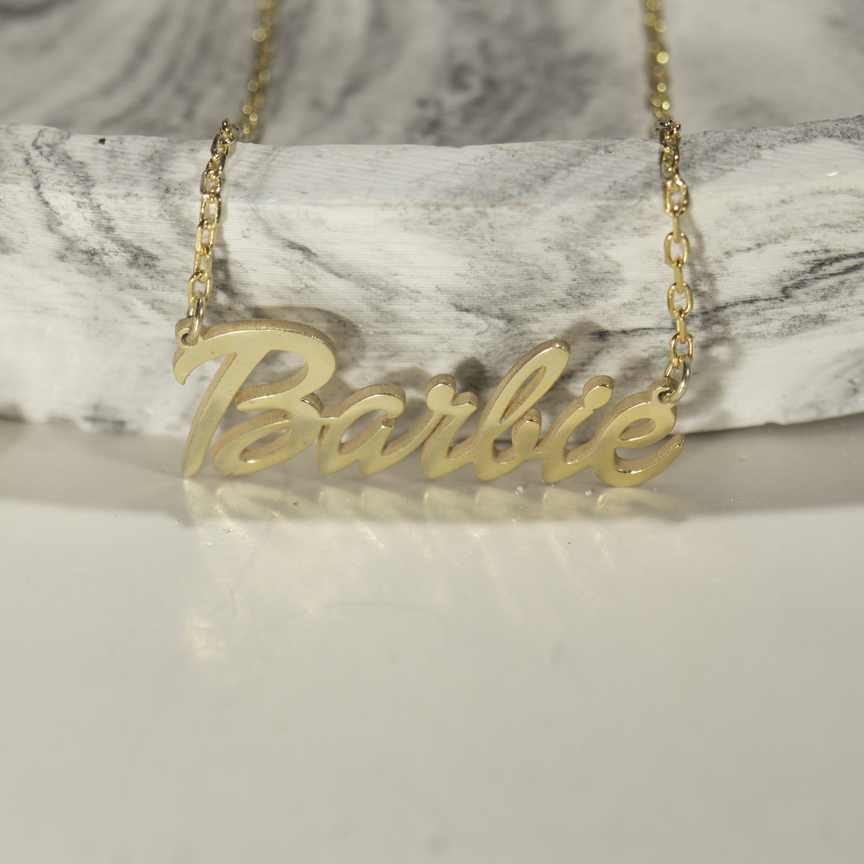 Barbie Font Necklace -  Canada