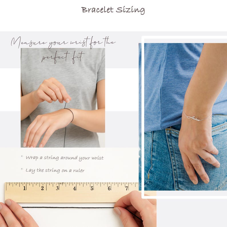 Sterling Silver Initial Bracelet – Personalized Charm, Letter Bracelet, Gift for Mom image 3