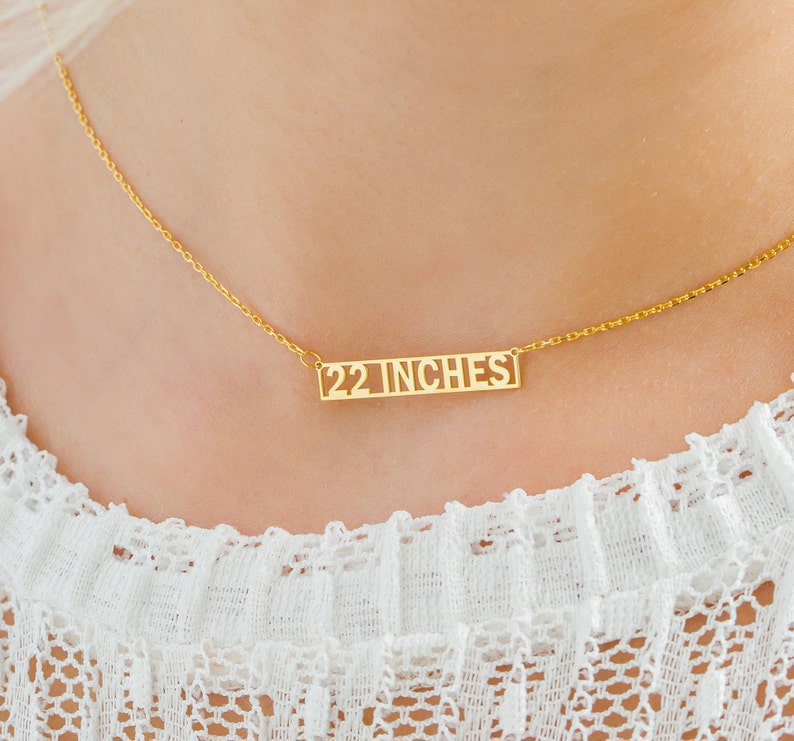 Gift For Mom Name Necklace Name Plate Necklace Customized Silver Necklace Gold Name Necklace Mothers Day Gift image 5