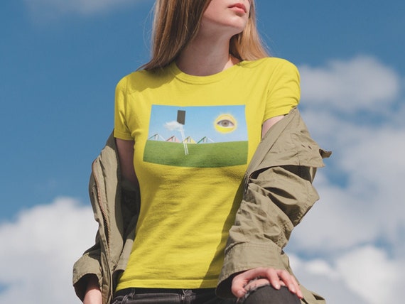 Weirdcore Clothes Dreamcore Weird Stuff Eyeball Shirt Eye Shirt Horror Movie Shirt Edgy Shirt Alt Clothing Alt Fashion Trippy Shirt