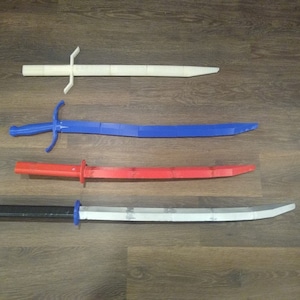 Japanese Style Prop Swords STL Files