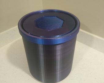 Cooler 3D gedruckter Mülleimer