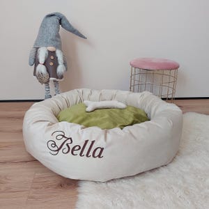 Handmade Purple Dog Bed: Personalized Plush Pet Sofa