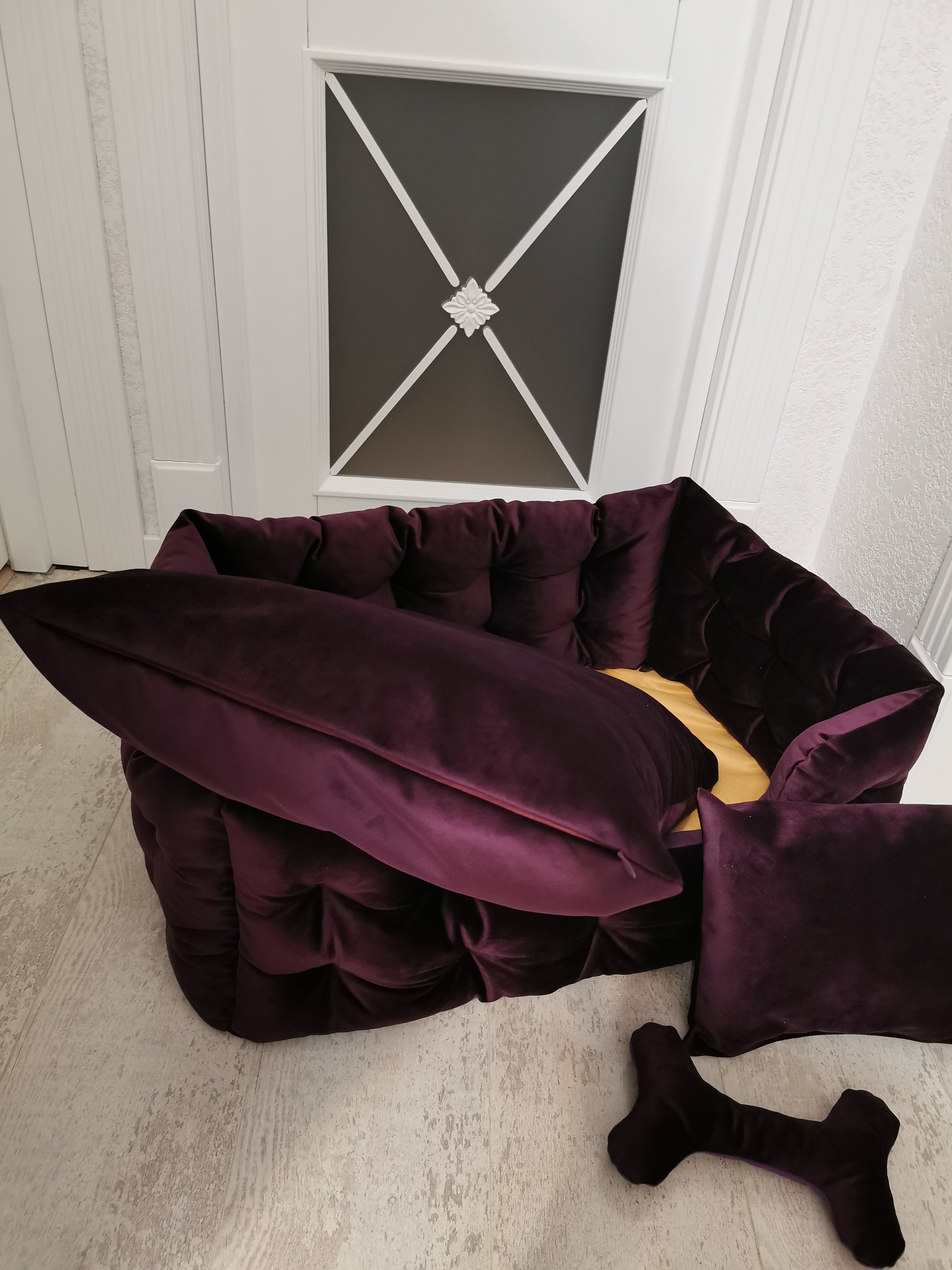 Dog Bed Boxer bed Yorkshire Terrier Bed German Boxer Bed Etsy