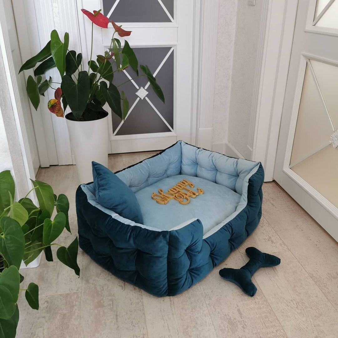 handmade dog bed