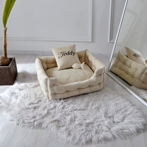 Gorpets Ultima Hundebett Größe M – Orthopädisches Schlafsofa Mit Waschbarem Bezug, 60x50x54 Cm