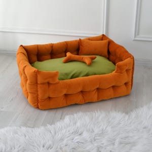 Large Dog Bed, Pet Furniture, XXL Dog Bed, Extra large size, Handmade beds for dogs and cats