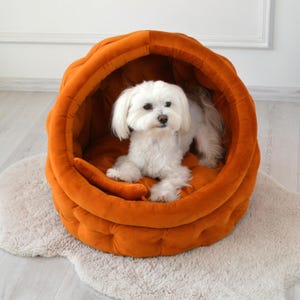 犬　ペット　ベッド　優☆　ハンドメイド 名前刺繍入り手作り犬用ベッド - Etsy 日本