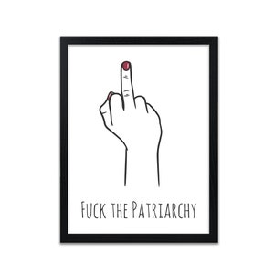 Antypatriarchat - Feministyczny - Drukuj