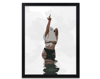 Middle finger - Feminist Woman - Prints