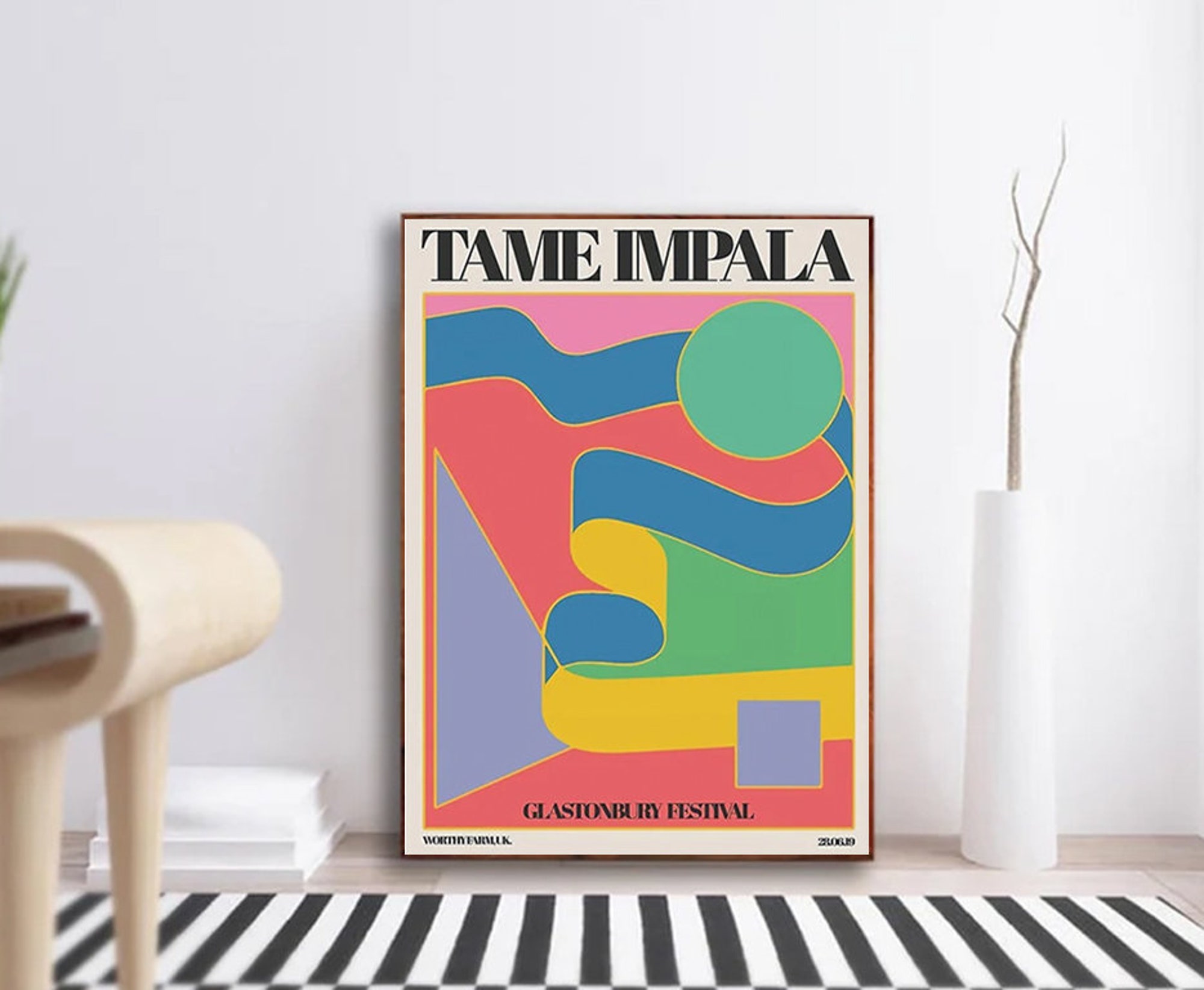 Tame Impala Vintage Poster