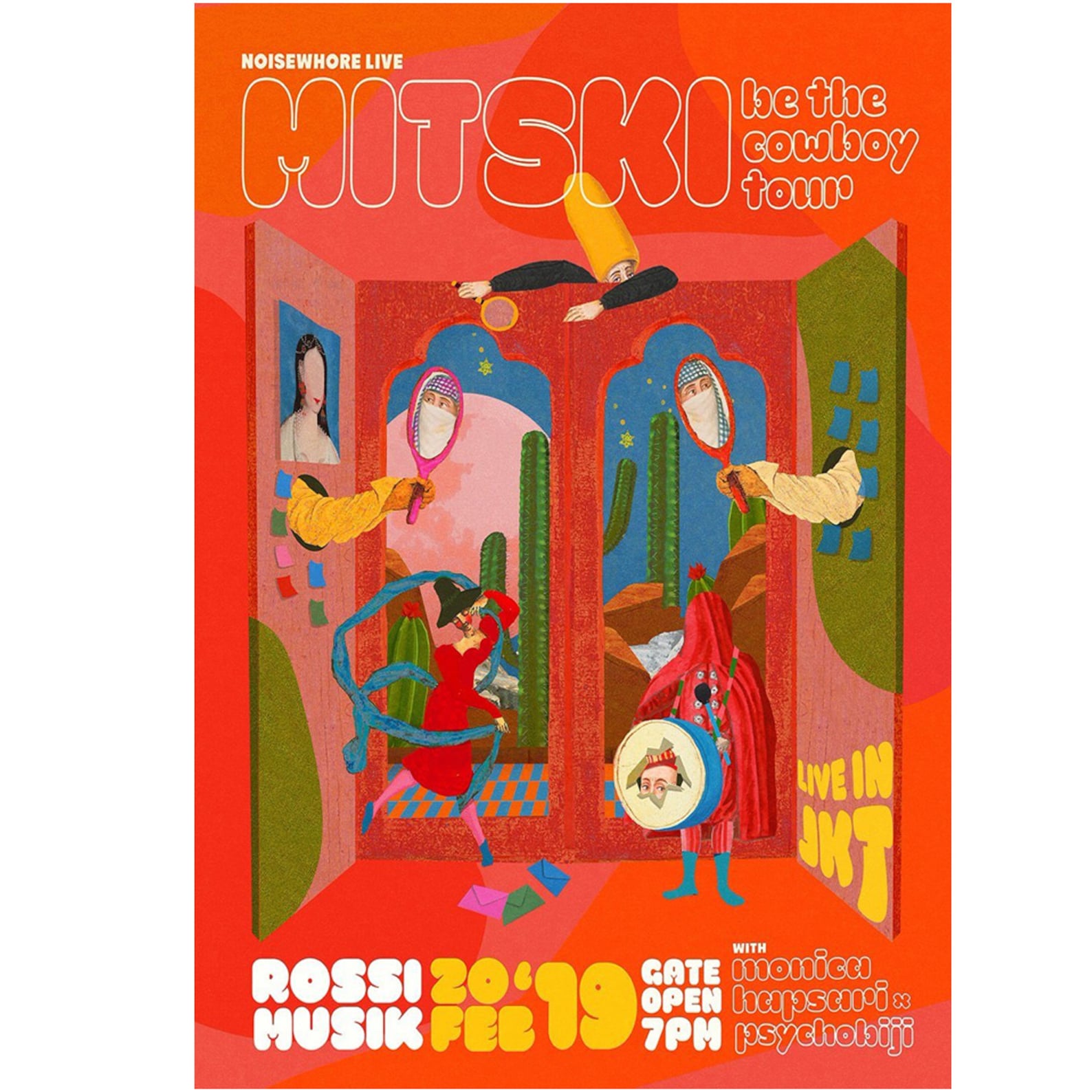 Mitski Tour Poster Music Print Decor Poster Etsy