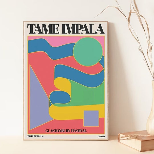Tame Impala Vintage Poster