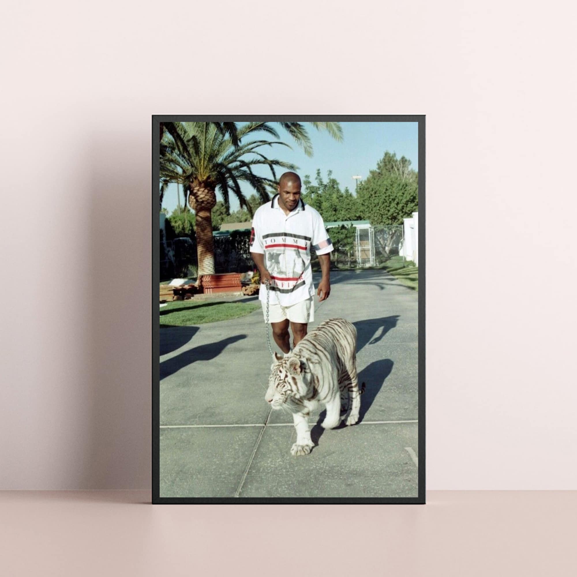 Discover Mike Tyson Tiger Decor Poster