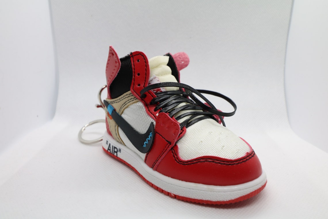 Jordan portable power bank sneaker charger keychain Etsy