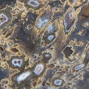 Turkish Stick Agate Slab • Ankara Slice • Unique Rough Cut • Rare Pattern Stone