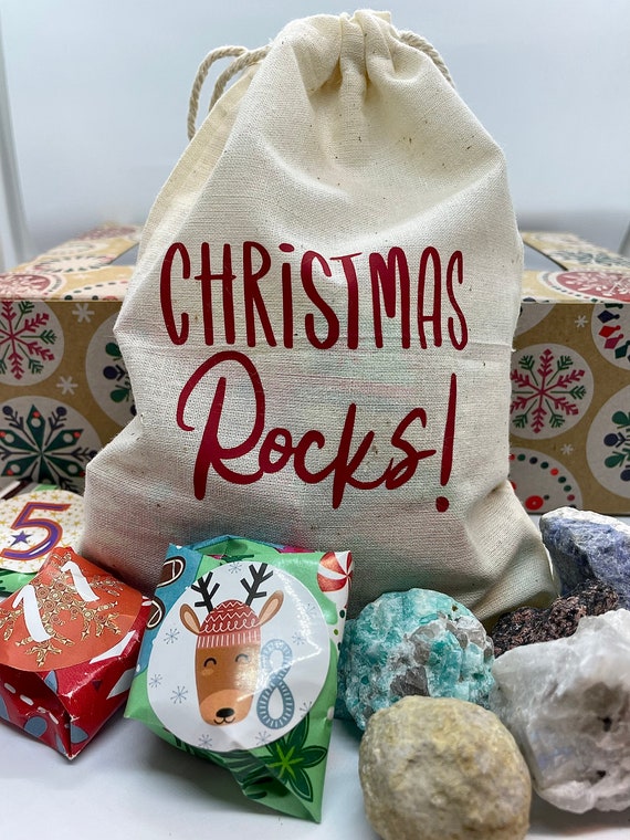 Advent Calendar, Crystal Advent Calendar, Science Learning Kit, Christmas  Rocks, Christmas Activity, Gem and Mineral Box, Christmas Gift Box - Etsy