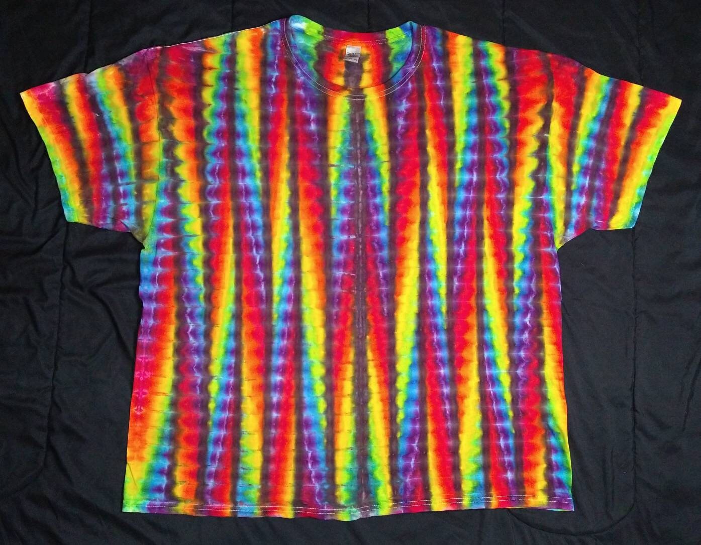 XXXL Vertical ZigZag Tie Dye Etsy