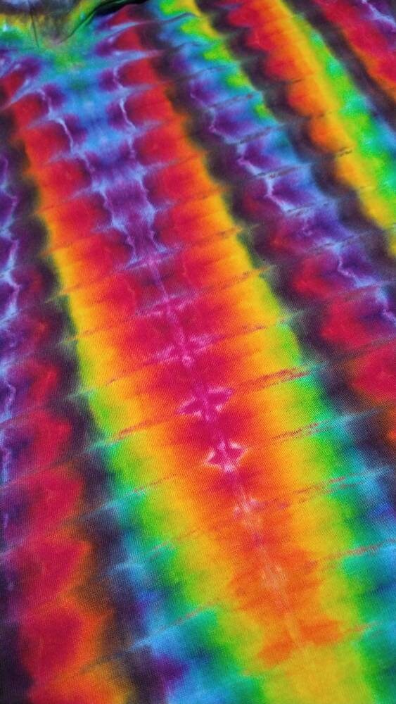 XXXL Vertical ZigZag Tie Dye Etsy