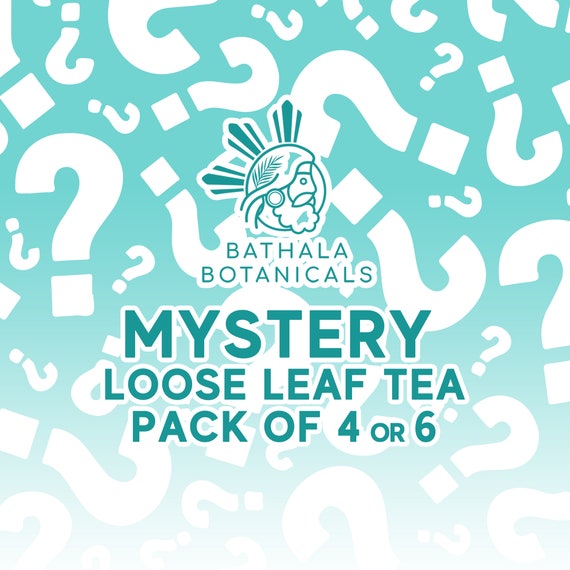 Mystery Loose Leaf Tea Sampler: Bathala Botanicals, Choose 4 or 6