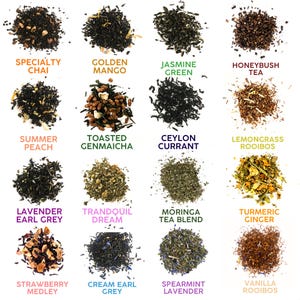 Custom Loose Leaf Tea Sampler Pack Mix & Match Variety - Bathala Botanicals