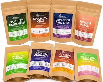 Loose Leaf Flavorful Tea Flight Sampler Pack - Bathala Botanicals