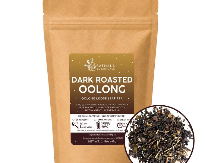 Dark Roasted Oolong Tea: Formosa Loose Leaf Tea
