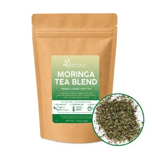 Moringa Blend Herbal Loose Leaf Tea Blend - Bathala Botanicals