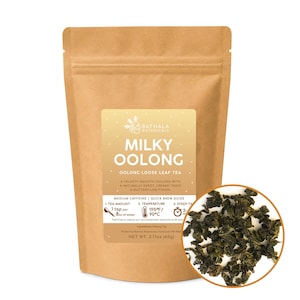Milky Oolong Loose Leaf Tea - Bathala Botanicals