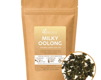 Milky Oolong Loose Leaf Tea - Bathala Botanicals
