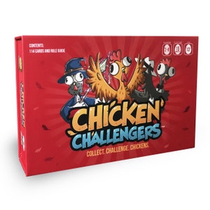 Chicken Challengers - A Family and Friends Party Card Game for Teens and Adults