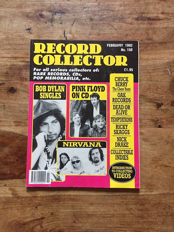 Vintage Record Collector Magazine Feb 1992 Nirvana Pink - Etsy