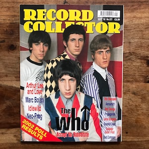 Vintage record collector magazine Sept 2002 - The Who, Aerosmith, Boy George, Marc Bolan, Neo-Prog, Propaganda, Love