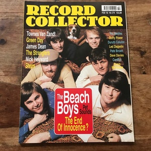 Vintage record collector magazine Feb 2002 - Green Day, The Beach Boys, stranglers, James dean, Nick heyward