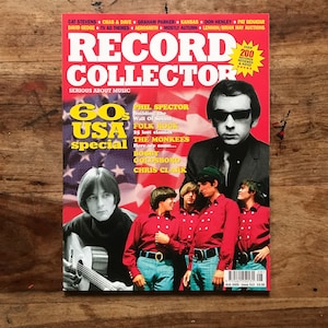 Vintage record collector magazine #313 Aug 2005 - 60s USA special, Phil Spector, Folk Rock, The Monkees, Chas & Dave, Cat Stevens