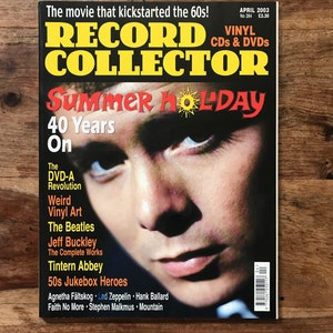 Vintage record collector magazine Apr 2003 - Cliff and Shads, Jeff Buckley, Tintern Abbey, Mountain, Agnetha, 50s Jukebox heroes