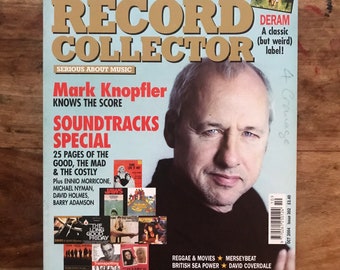 Vintage record collector magazine #302 Oct 2004 - Mark Knopfler, Soundtrack Special, Mike & The Mechanics, Merseybeat, Twisted Sister