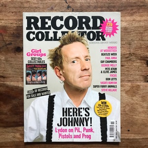 Vintage record collector magazine #316 Nov 2005 - John Lydon, 60s girl groups, Paul Anka, Hendrix at Woodstock, Guy Chambers, George Melly