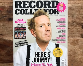 Vintage record collector magazine #316 Nov 2005 - John Lydon, 60s girl groups, Paul Anka, Hendrix at Woodstock, Guy Chambers, George Melly