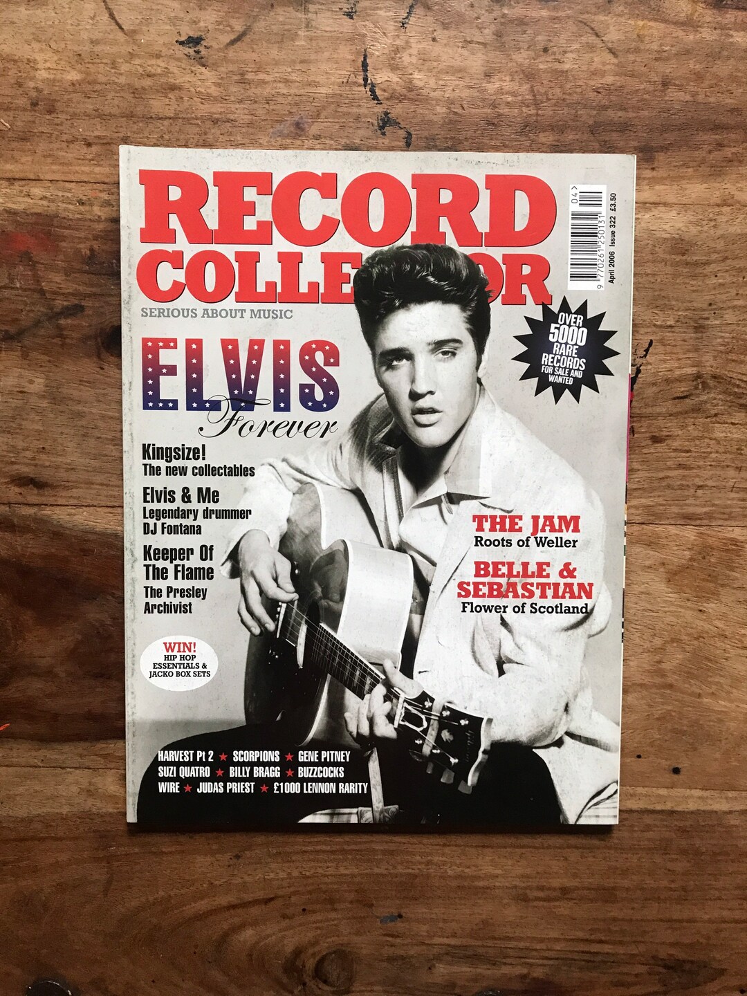 Vintage Record Collector Magazine #322 Apr 2006 - Elvis Collectables ...