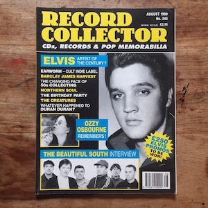 Vintage record collector magazine Aug 1999 - Ozzy Osborne, The Beautiful South, Duran Duran, The Birthday Party, The Creatures