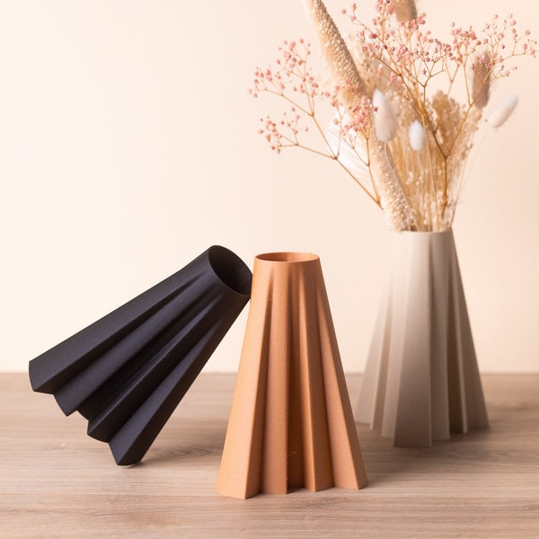 Vase étanche AERO - Fleurs et plantes - Décoration originale minimaliste pour la maison Idée cadeau naturel éco-responsable pour elle