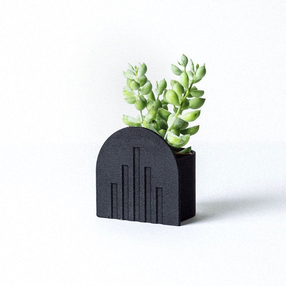 Cache Pot Scandinave Pour Plantes, Cactus et Succulents - Ecoresponsable en Matière Recyclé, Cadeau 