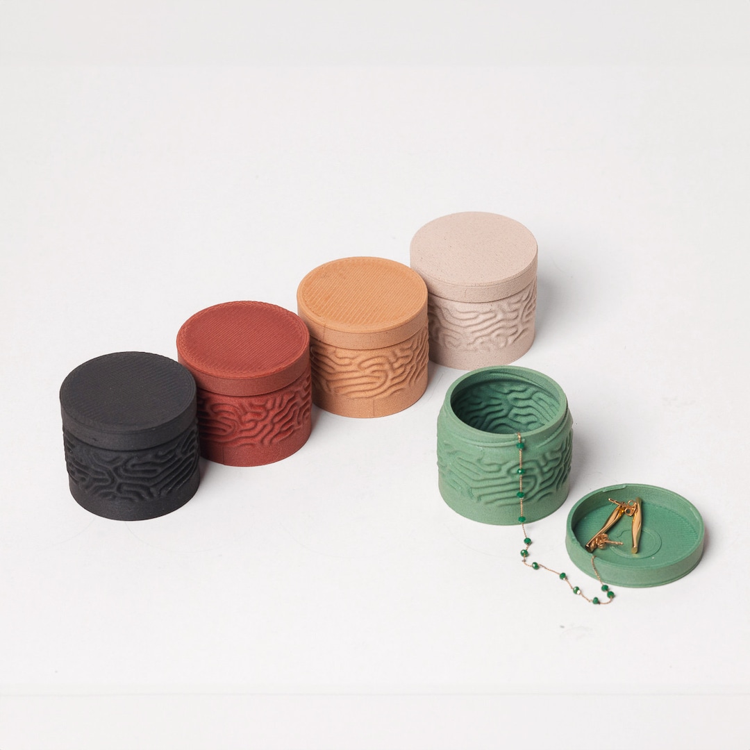 Coral Jewelry Box Plasticfree Pastel Colors Made in Etsy