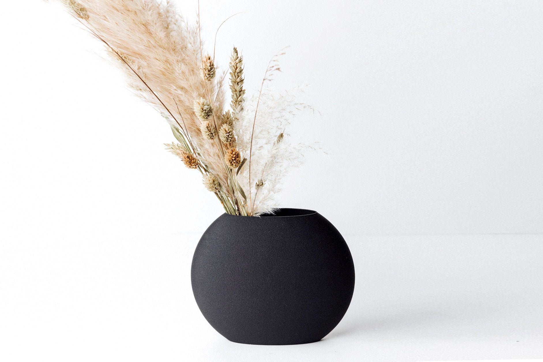 Vase Pour Fleurs Séchées Gallet - Impression 3D Éco-Responsable en Maïs et Copeaux de Bois. Idée Cad