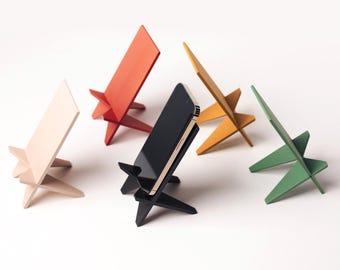 Phone stand, phone holder, mobile phone stand wood stand wooden iphone dock station wooden mobile phone holder smartphone stand