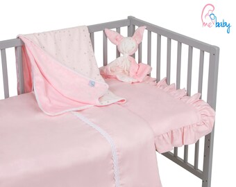 plain white cot bedding